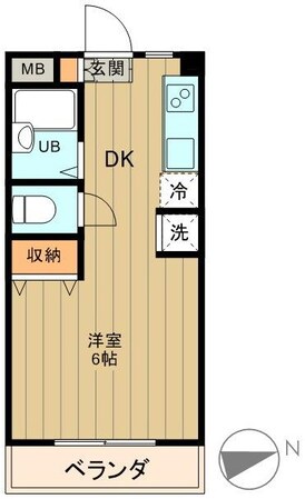 サンシャインハイツの物件間取画像